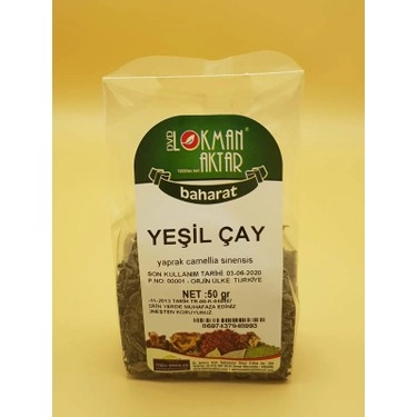 Yeşil çay 50 gr